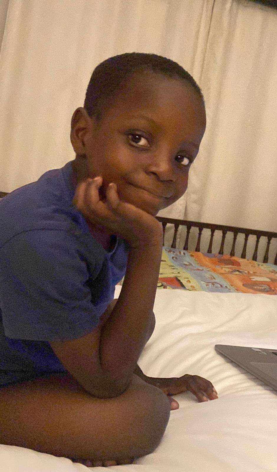 Un enfant heureux, tout simplement